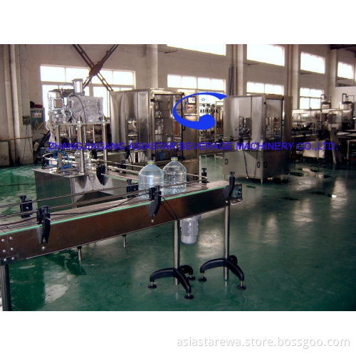 Linear Type Monoblock 5L bottle filling machine